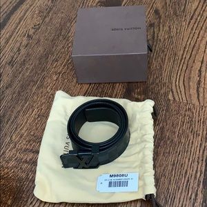 Louis Vuitton Damier Black Belt 40mm